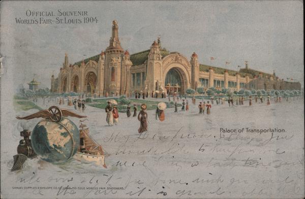 Palace of Transportation 1904 St. Louis Worlds Fair