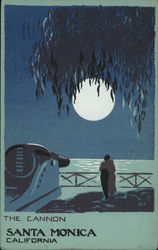 The Cannon - Santa Monica California Serigraph Postcard