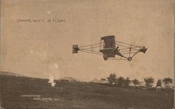 Grahame-White in Flight Postcard