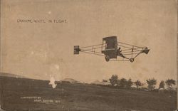 Grahame-White in Flight Aviators Postcard Postcard Postcard