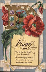 Poppy, Consolation Postcard