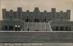 Mayan Temple, Chicago World's Fair Postcard