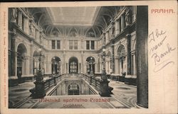 Municipal Savings Bank of Prague Postcard