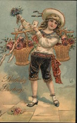 Birthday Greetings Postcard