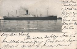 S.S. Minnetonka Postcard