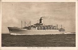 S.S. Orsova, Orient Line Steamers Postcard Postcard Postcard