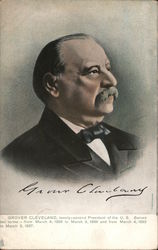 Grover Cleveland Presidents Postcard Postcard Postcard