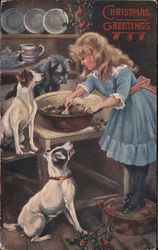 Christmas Greetings Postcard