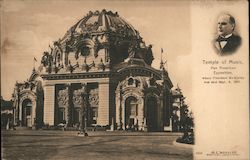 Temple of Music Postcard