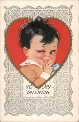 To My Valentine Postcard