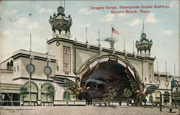 Dragon Gorge, Thompsons Scenic Railway Revere Beach Massachusetts