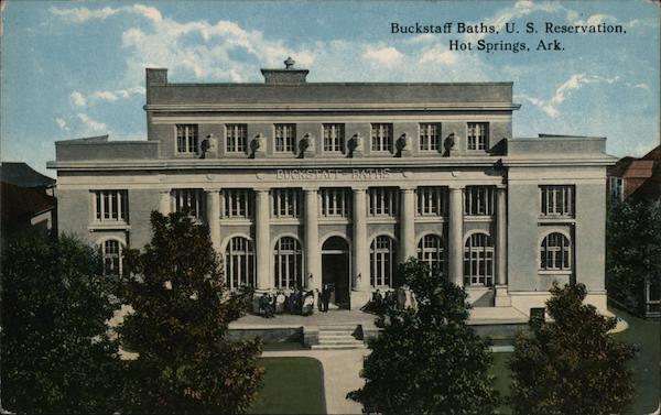 Buckstaff Baths, U.S. Reservation Hot Springs Arkansas