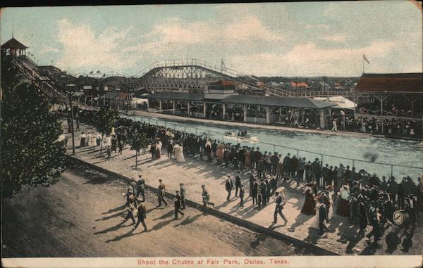 Shoot the Chutes at Fair Park Dallas Texas