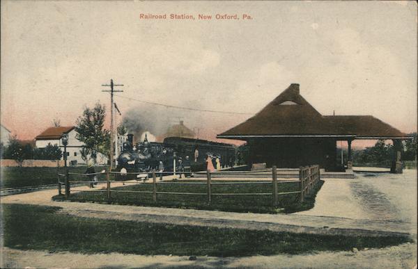 Railroad Station New Oxford Pennsylvania