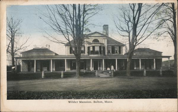Wilder Mansion Bolton Massachusetts