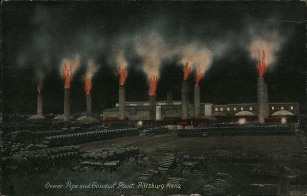 Sewer Pipe and Conduit Plant Pittsburg Kansas