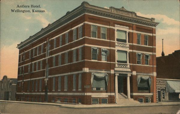 Antlers Hotel Wellington Kansas