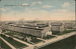 Chalmers Motor Car Co. Postcard