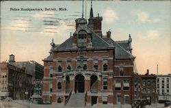 Police Headquarters Postcard