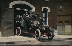 Flying Squadron in Action Postcard