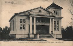 Colonial Hill Presbyterian Church Dallas, TX Postcard Postcard Postcard
