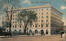 5158, OLIVER HOTEL South Bend, IN Postcard Postcard Postcard