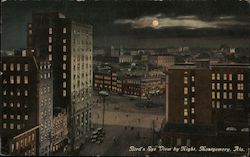 Bird's Eye View by Night Postcard