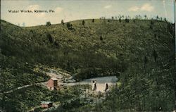 Water Works Renovo, PA Postcard Postcard Postcard