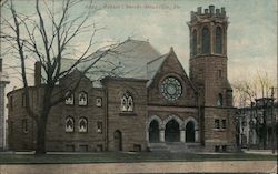 Baptist Church Meadville, PA Postcard Postcard Postcard