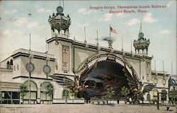 Dragon Gorge, Thompsons Scenic Railway Postcard