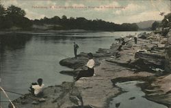 Along Little Kanawha River on a Sunday Morning Parkersburg, WV Postcard Postcard Postcard