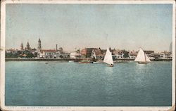 View of The Waterfront Postcard