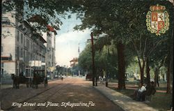 King Street and Plaza Postcard