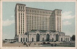 New Michigan Central Station Postcard