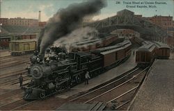 Train Shed at Union Station Postcard