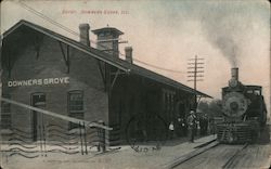 Depot Downers Grove, IL Postcard Postcard Postcard