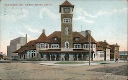 Grand Trunk Depot Postcard