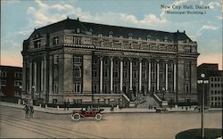New City Hall (Municipal Building) Postcard