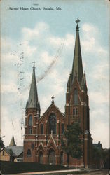 Sacred Heart Church Sedalia, MO Postcard Postcard Postcard