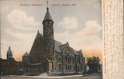 Northern Methodist Church Sedalia, MO Postcard Postcard Postcard