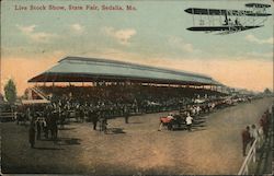 Live Stock Show, State Fair Postcard