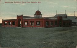 Machinery Building, State Fair Postcard