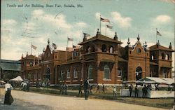 Textile and Art Building, State Fair Postcard