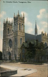 St. Columbia Church Youngstown, OH Postcard Postcard Postcard