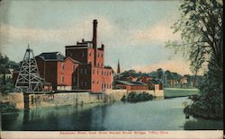 Sandusky River, from West Market Street Bridge Postcard
