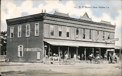 W.T. Burton's Store Sulphur, LA Postcard Postcard Postcard