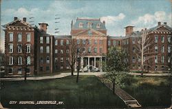 City Hospital Louisville, KY Postcard Postcard Postcard