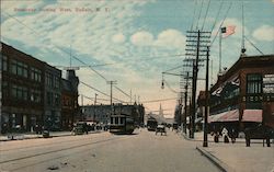 Broadway Looking West Postcard