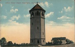 Water Tower, Kensington Postcard
