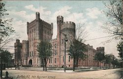 74th Regiment Armory Postcard